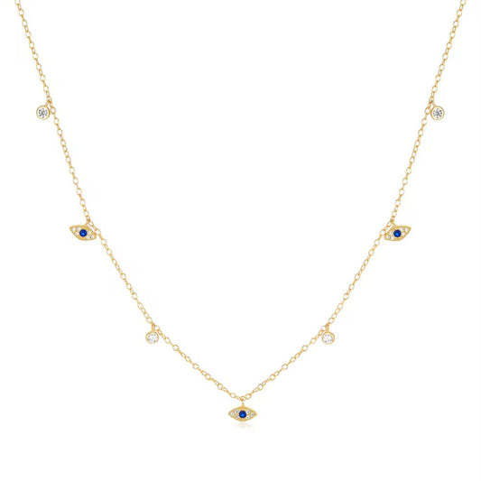 Evil eye necklace