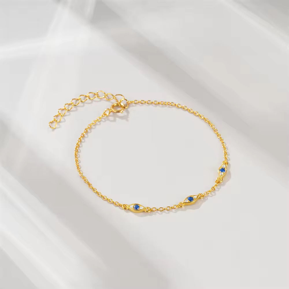 Evil eye bracelet